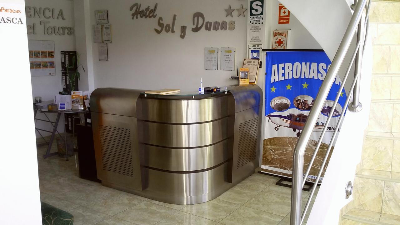 Hotel Sol Y Dunas - Nazca Exteriér fotografie
