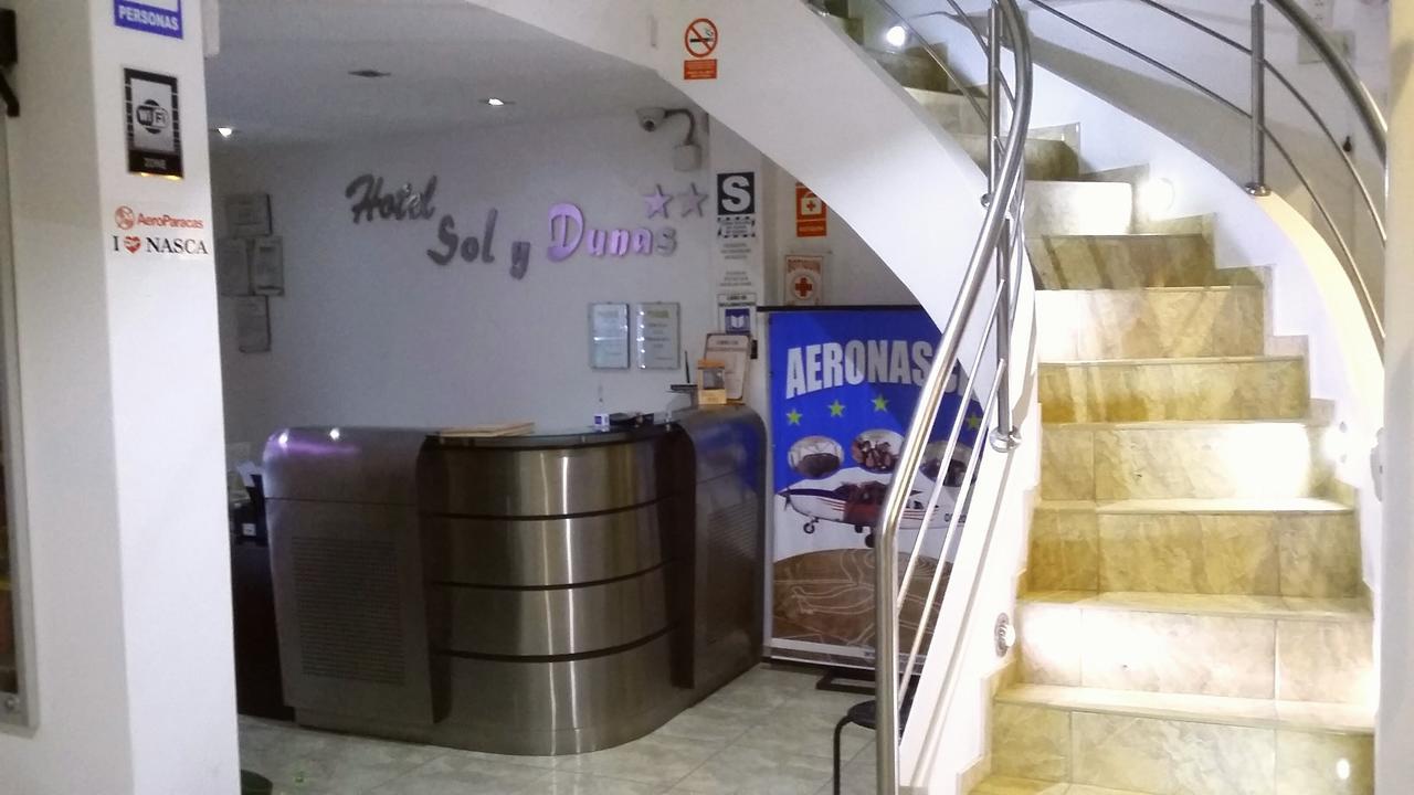 Hotel Sol Y Dunas - Nazca Exteriér fotografie